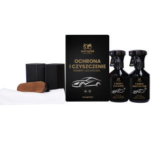 Zestaw do pielęgnacji tkanin samochodowych i alcantary